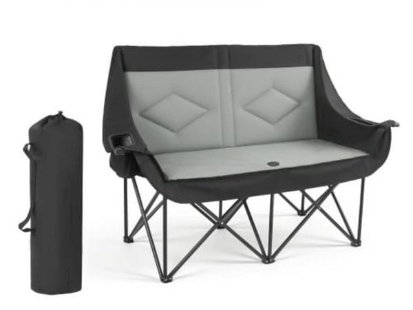Double Camping Chair, Oversized Two Person Camp Ch - Main image
