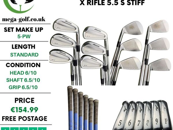 Mizuno MP-62 Irons / 5-Pw / Stiff - Main image