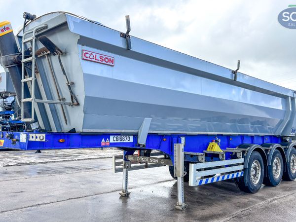2023 Colson 35yd3 Halfpipe Tipper Trailer - Main image