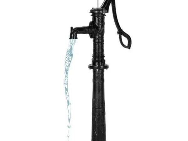 Well Hand Pitcher Pump, 20 ft Max Lift, Antique Ca - Main image