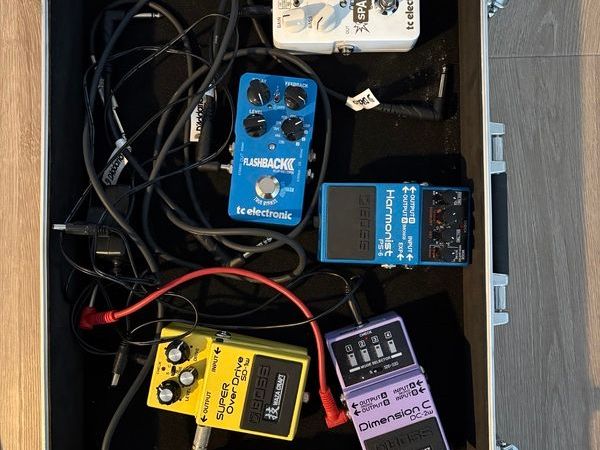 Six Guitar Effects Pedals for Sale Quality Collection - Main image