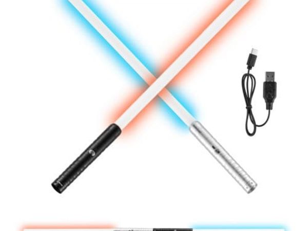 Light Sword, 2 Pack Light up Sword with 7 RGB Colo - Main image