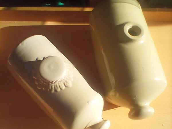 Two vintage hot water bottles - Main image