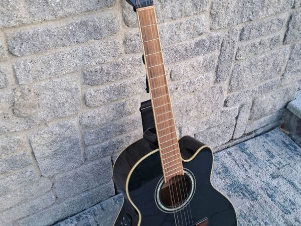 Ibanez AEL10NE-BK Electro-Nylon String Guitar - Main image
