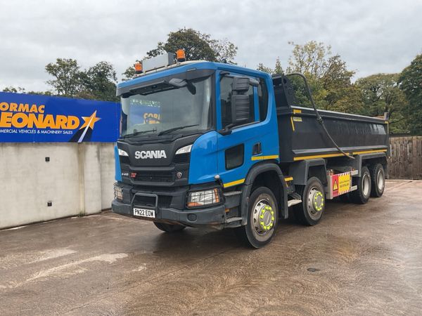 2022 Scania P410 8x4 Tipper - Main image
