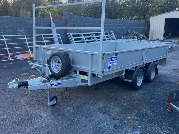 New Ifor Williams 12 x 6 drop side trailer - Main image