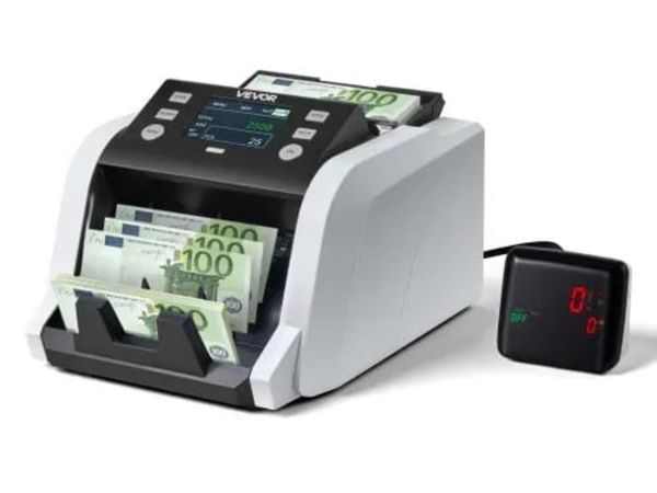 Money Counter Machine, 1200 Notes/Minute, Cash Cou - Main image