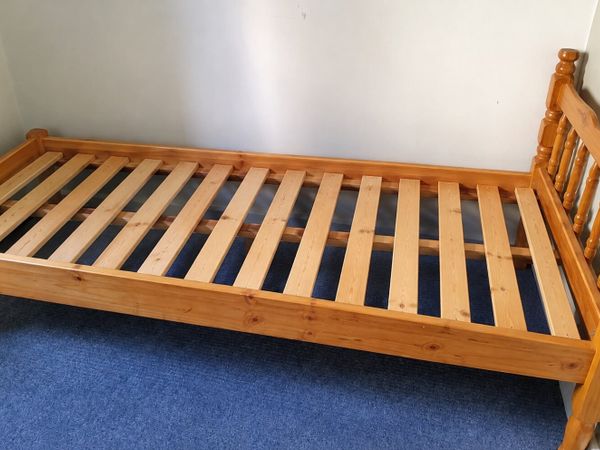 Good Sturdy Single Wooden Bed Frame - Deliver - Main image
