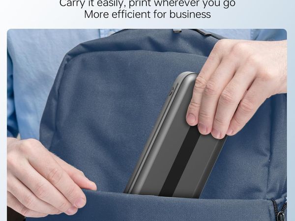 Thermal Printer Portable Mobile A4  Bluetooth - Main image