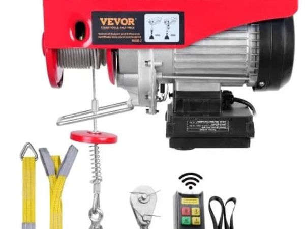 Electric Hoist, 399.2 kg Lifting Capacity, 850W 22 - Main image