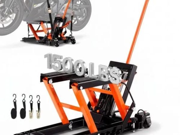 Motorcycle Hydraulic Pump Jack 680.4 kg ATV Dirt B - Main image