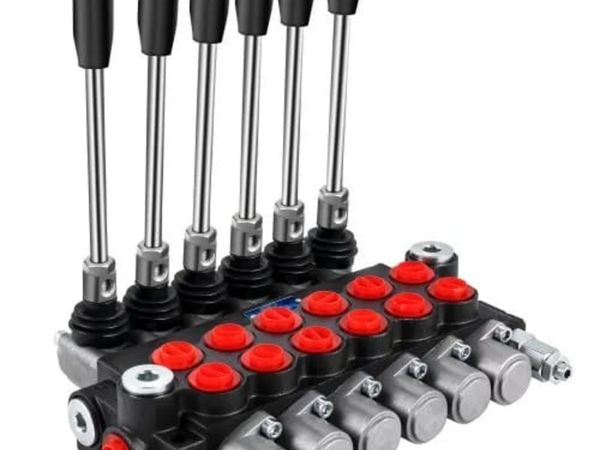Hydraulic Directional Control Valve, 6 Spool Hydra - Main image