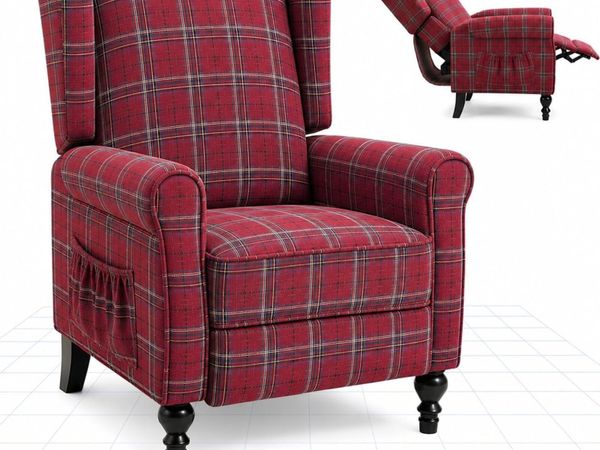 Recliner Chair Armchair Adjustable Single Sofa - Main image