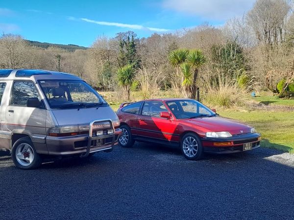 Toyota Townace 4wd. Honda CRX - Main image