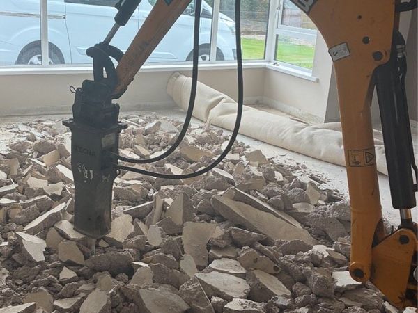 Mini digger / dumper (electric) 0 emissions HIRE - Main image