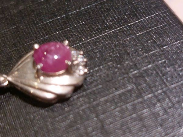 1.9 Carat Burmese Ruby Pendant - Main image