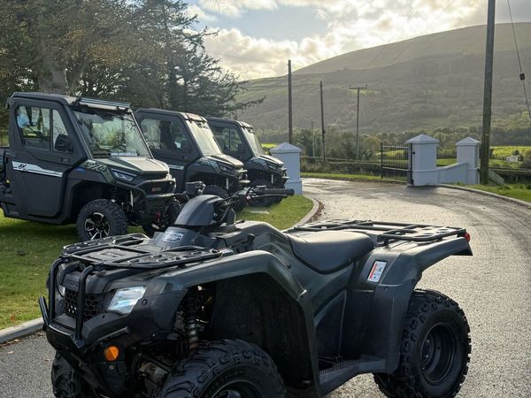 2024 Honda trx 420 FM2 road reg low hours - Main image