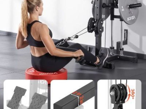 LAT Pull Down Machine, 3-in-1 Row Cable Machine - Main image