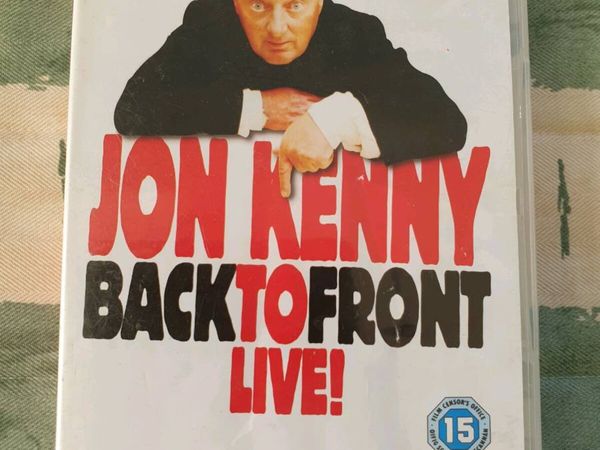 Jon Kenny Back To Front Live DVD 2007 Comedy - Main image