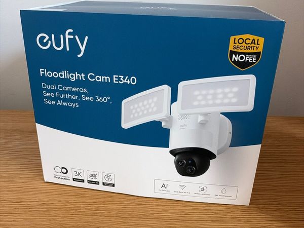 Eufy floodlight cam e340 - Main image