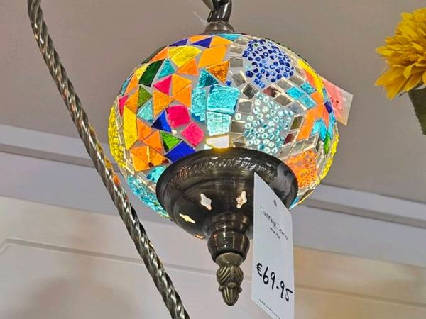 Lovely Mosaic Lamp - collection only - Main image
