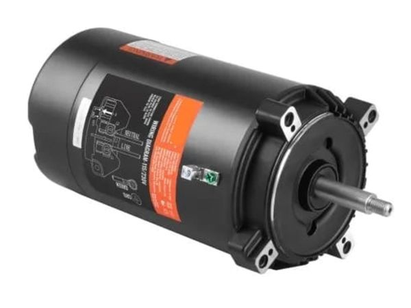 0.75 HP Pool Pump Motor, 56J Frame, 115V(8 Amps)/2 - Main image