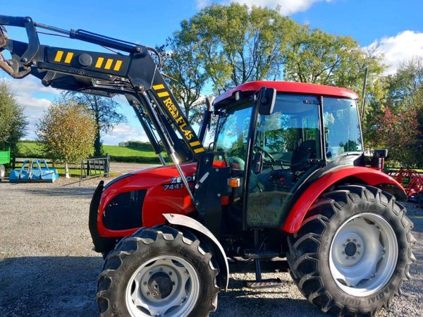 Zetor 7441 ,Rossmore FL45 loader - Main image
