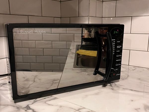 Russell Hobbs Black Mirror Microwave – 700W - Main image