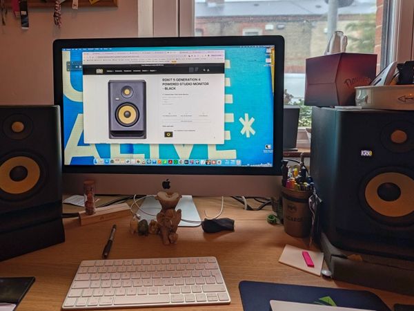 KRK Rokit 5 G4 studio monitors (pair), one faulty - Main image