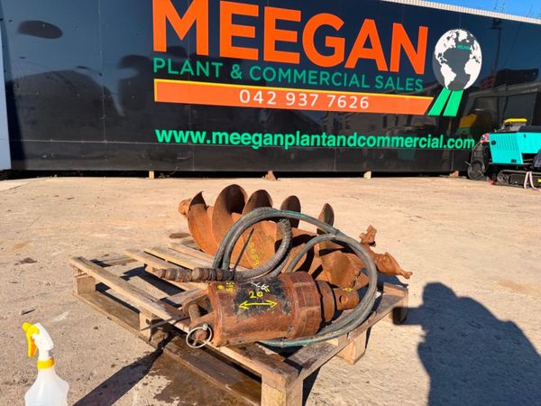 Hydraulic Excavator Auger + 16" bit .....1,850 + V - Main image