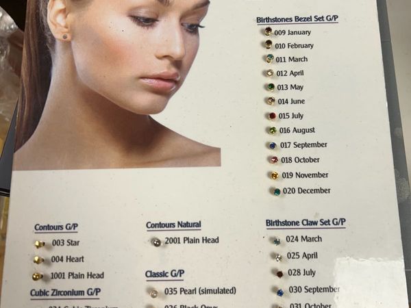 Ear Piercing Earrings & Gun - Main image