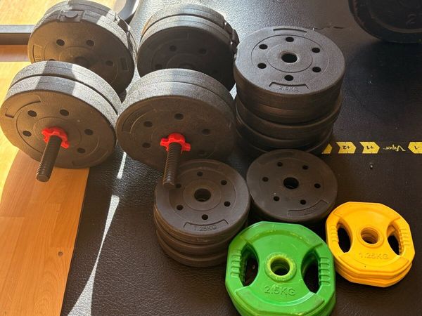 Weights and bench - Main image