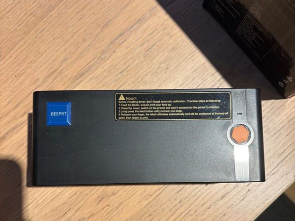 BEEPRT 4x6 Bluetooth Label Printer, Working - Main image