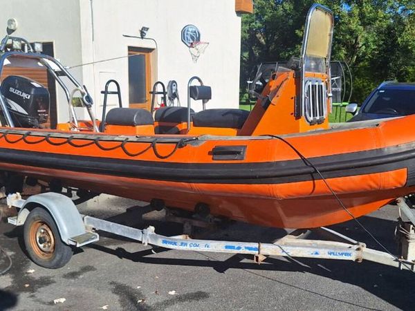 6m Chinook Sea Fury RIB – Suzuki DF70 - Main image