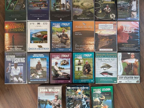 Selection of fly-fishing DVDs - Main image