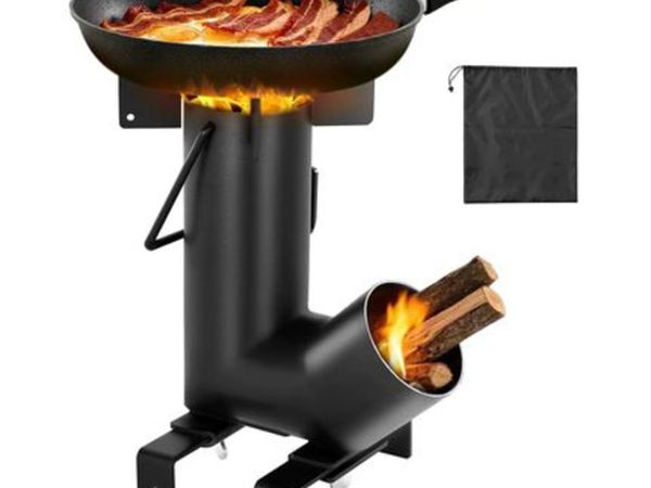 Camping Rocket Stove, Wood Burning Portable Rocket - Main image