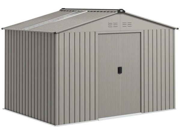 Garden Storage Shed, Metal Outdoor Storage Shed Ho - Main image