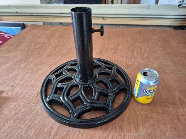 Cast iron parasol base, holder - Main image