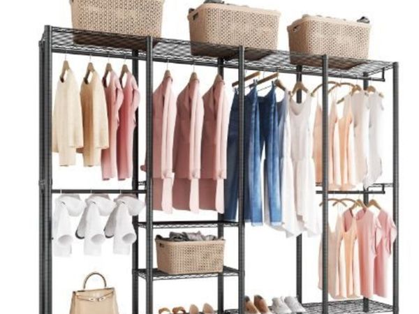 Clothing Garment Rack, Heavy Duty Closet - Main image