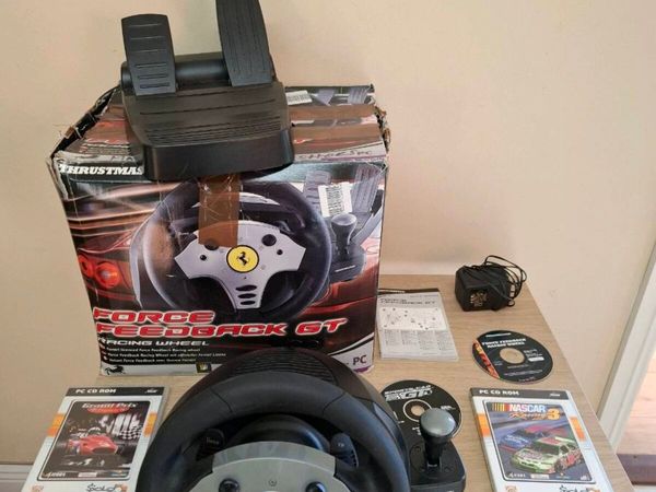 Thrustmaster Ferrari GT PC Steering Wheel & Pedals - Main image