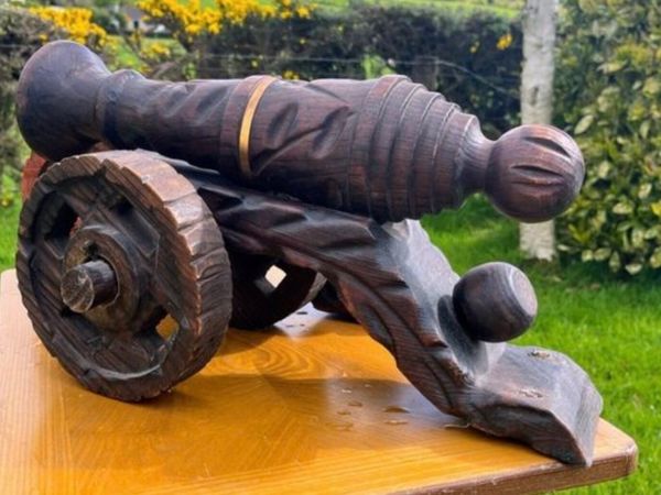 Large wooden cannon - Main image