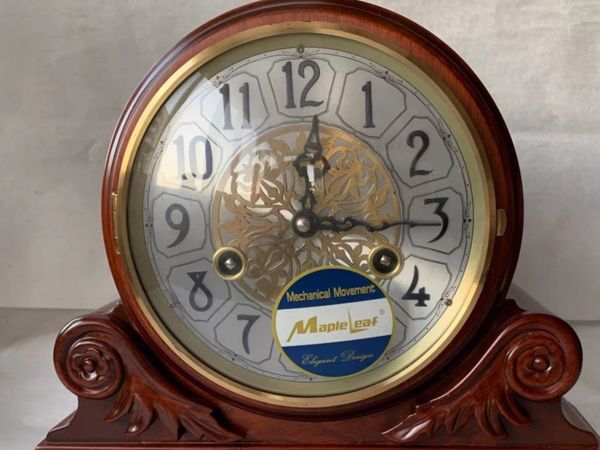 MapleLeaf Walnut Solid Wood Classic Mechanical Man - Main image