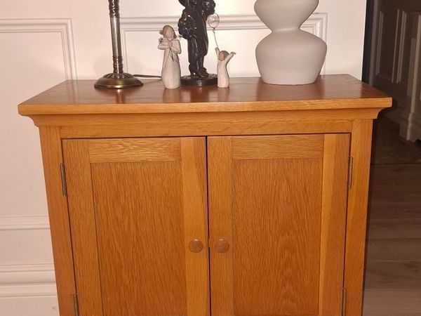 Traditional Wooden Storage Cabinet - Warm Honey Oa - Main image