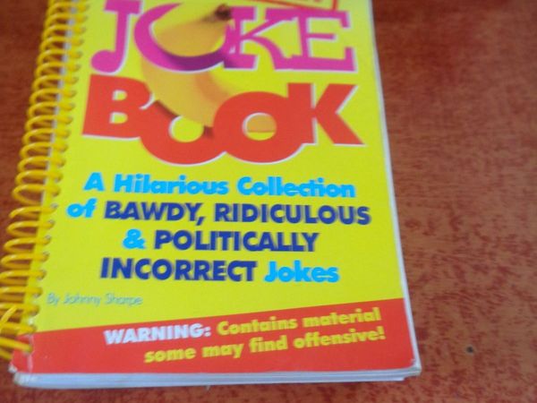 The Adult Joke Book by Johnny Sharpe - Main image