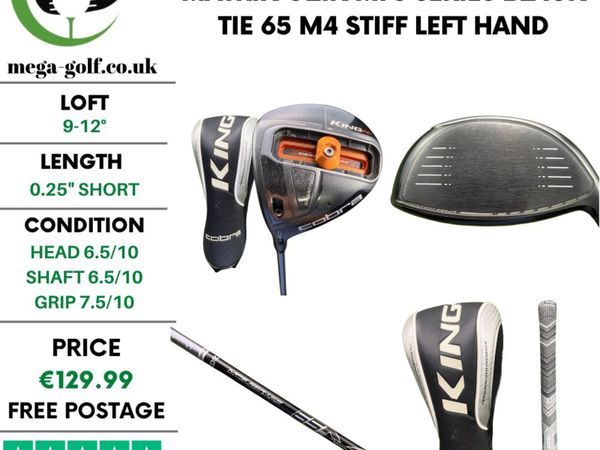 Cobra King F6+ Driver / 9-12° / Stiff / Left Hand - Main image