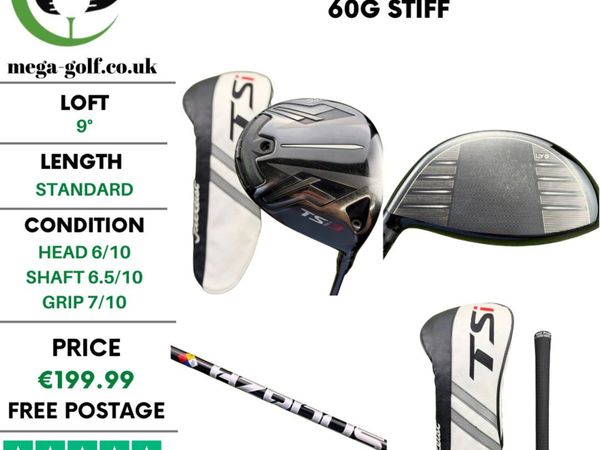Titleist TSi3 Driver / 9° / Hzrdus 6.0 60g Stiff - Main image