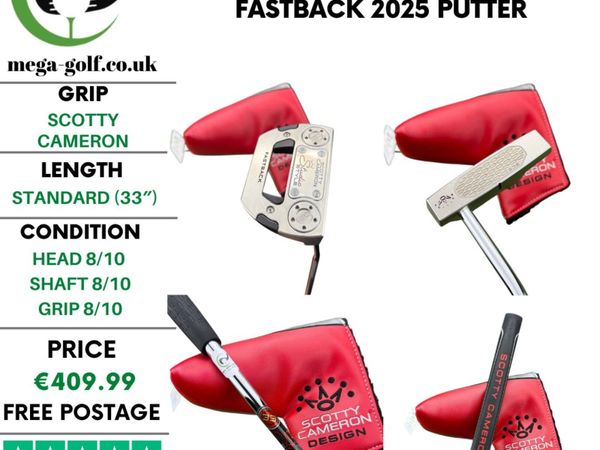 Scotty Cameron Studio Style Fastback 2025 Putter - Main image