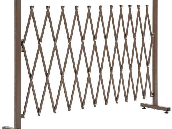 Expanding Trellis Fence Freestanding Movable Fence - Main image