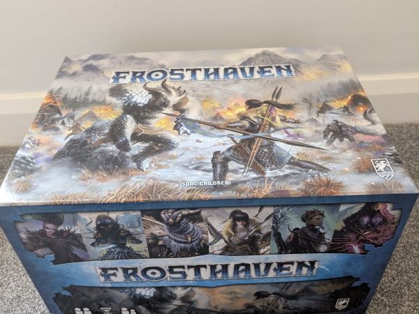 Frosthaven Board game including folded space inser - Main image