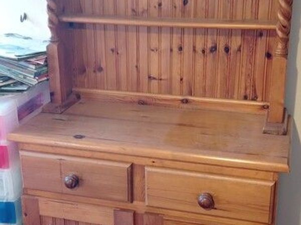 Pine Wooden Welsh Dresser - Main image